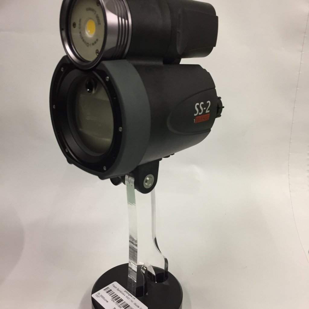 FLASH I-TORCH SYMBIOSIS SS2 AVEC ÉCLAIRAGE MONOLED PHOTO VIDÉO INTÉGRÉ DE 2000 LUMENS / 120° + LUMIÈRE ROUGE