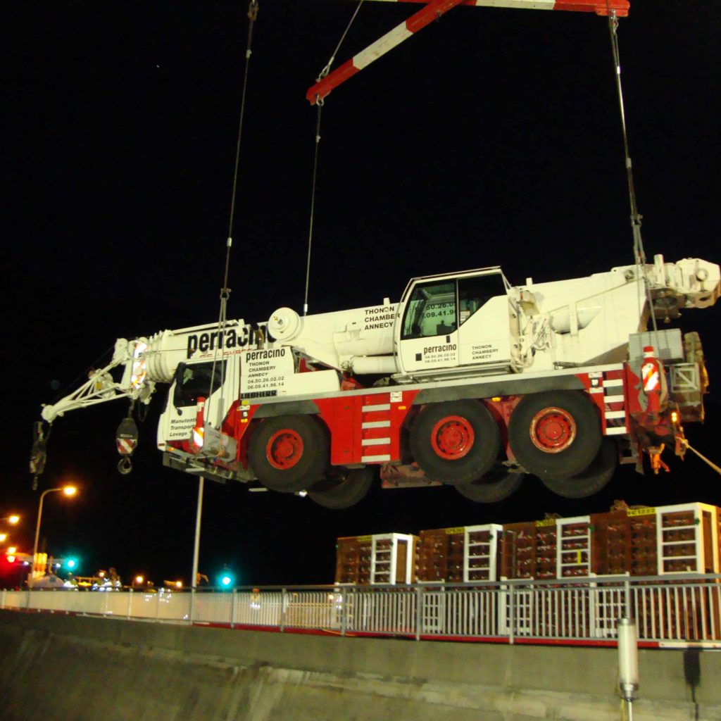 Chantier Sur Le Barrage Des Grisons De Punt Dal Gall