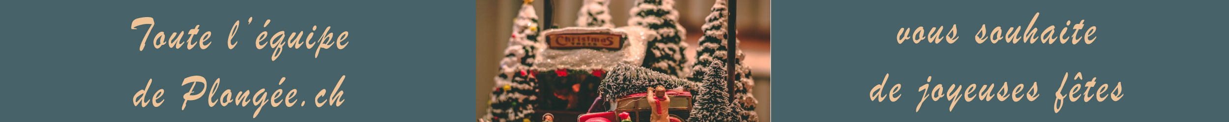 Plongée.ch vous souhaite de joyeuses fêtes !