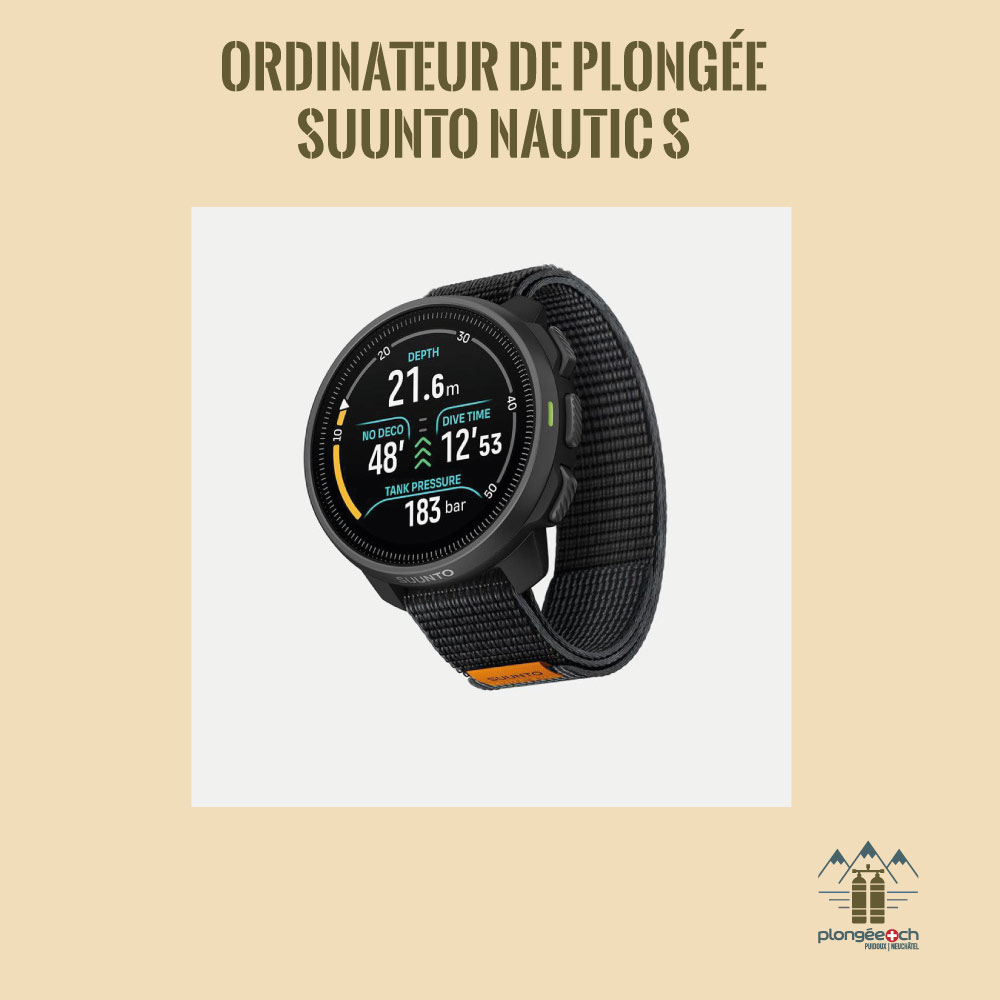 Plongée.ch vous présente la Suunto Nautic S