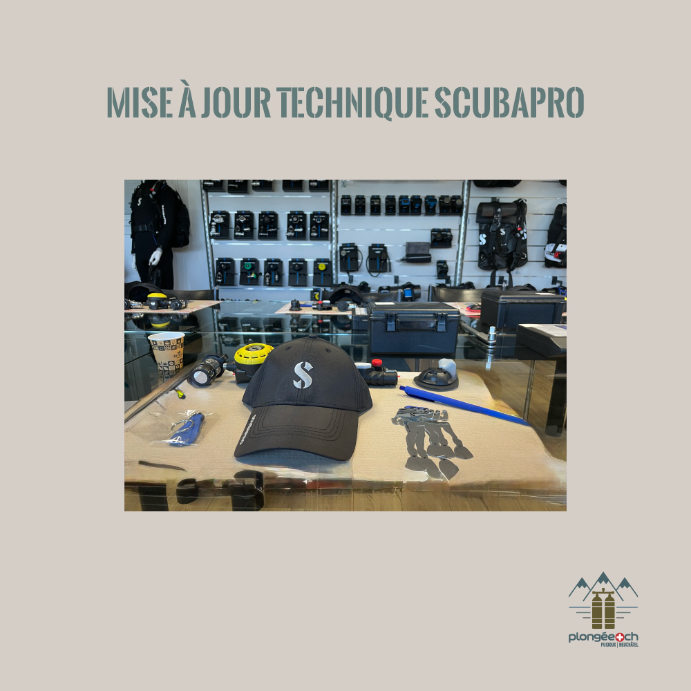 MISE À JOUR TECHNIQUE SCUBAPRO
