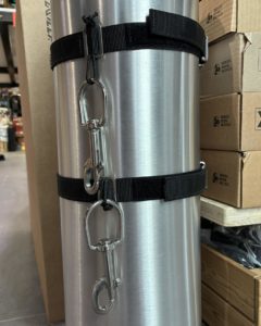 Sangle réglable avec mousqueton