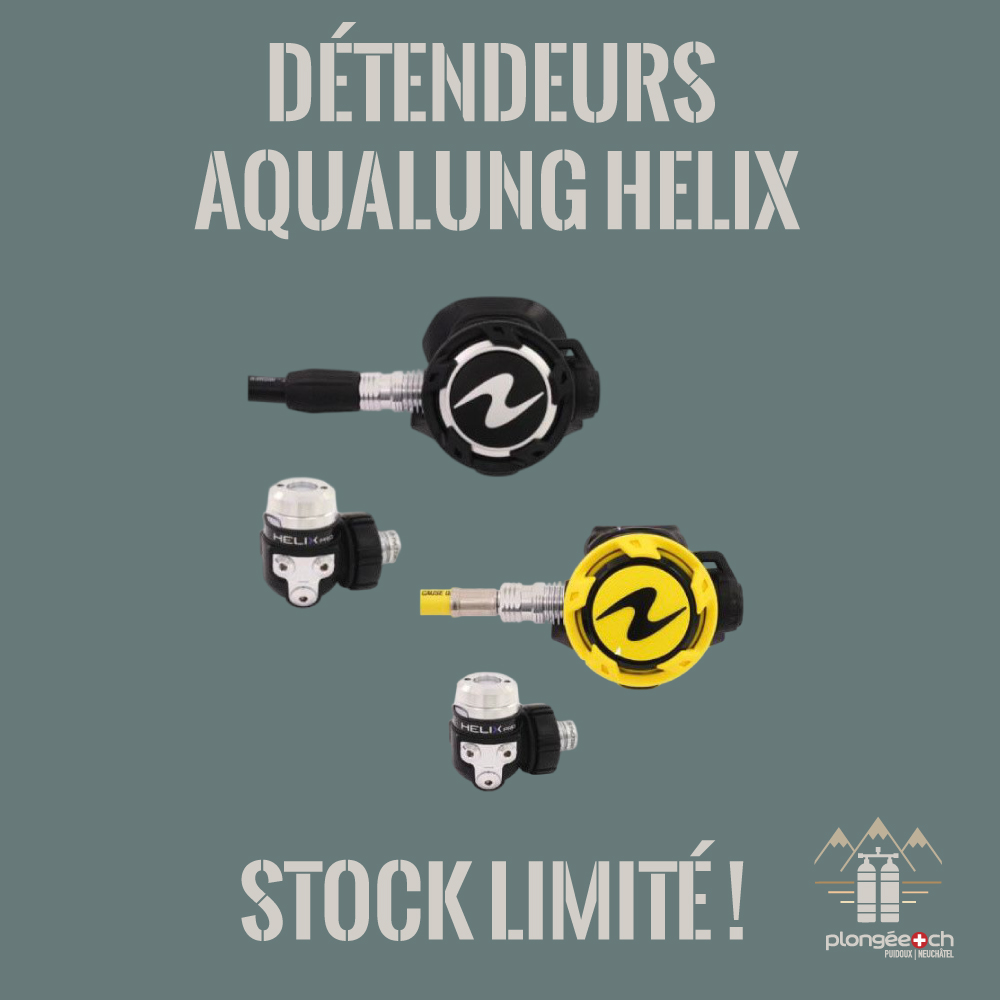 Détendeurs Aqualung Helix chez Plongée.ch
